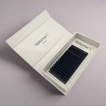 Russian Volume Lashes 0.05 C Curl Premium 16 Row Black Eyelash Extensions 12mm