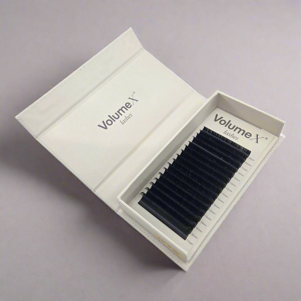 Classic Individual Lashes 0.15 Premium Black D Curl Mixed Length Eyelash Extensions 9-17mm